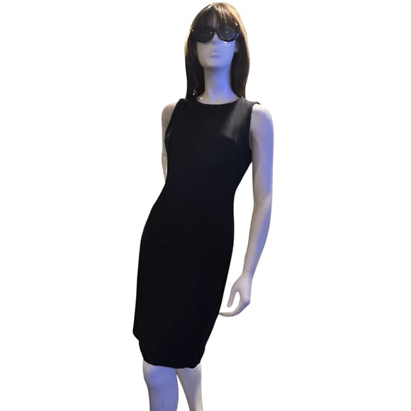 Quince Women’s Black Size 2 Ultra-Stretch Ponte Sleeveless Dress - Picture 2 of 6
